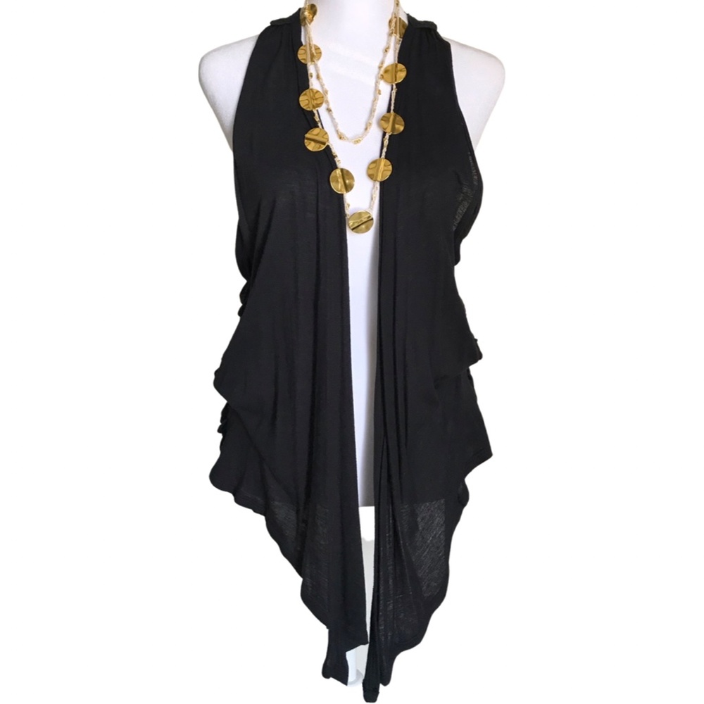 Lacey Back Teeshirt Vest